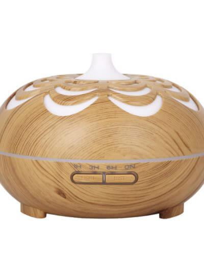 AIR HUMIDIFIER WOOD GRAIN WITH LIGHT